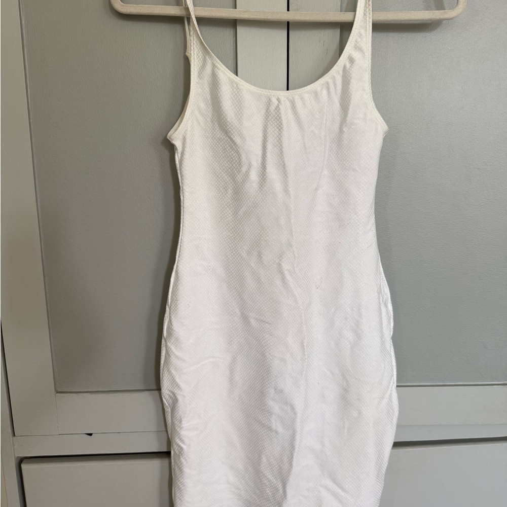 Minimale Animale White Sheath Mini Dress
